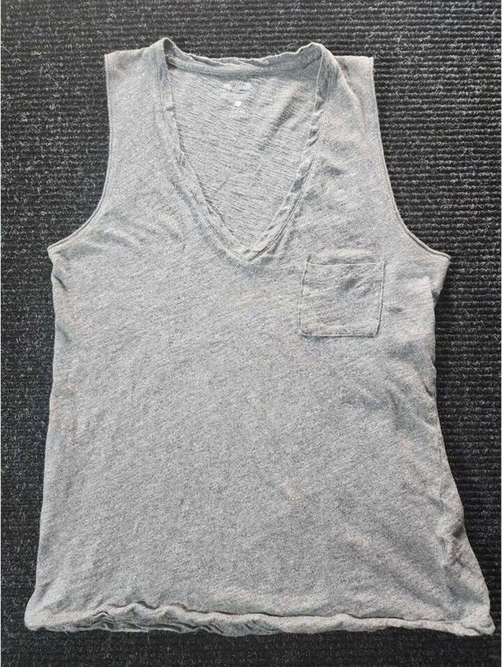 Madewell V-Neck Pocket Tank Top Size XS
